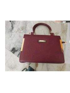 Maroon Handbag