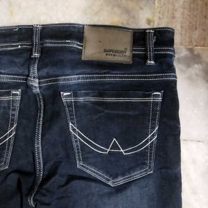 Dark Blue Jeans 30&#34; Few Times Only