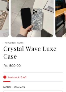 Bling iPhone 15 Case