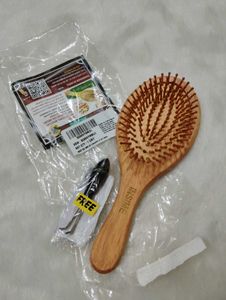 Wooden Bamboo Bristel Brush