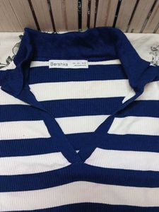 Striped Knit Sweater