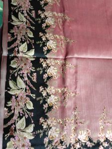 Floral Print Fabric Piece