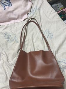 Leather Brown Tote Bag