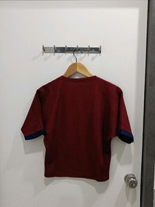 *NEW ARRIVAL* Maroon Crop