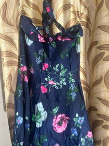 Floral Print Midi Dress