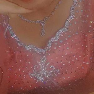 Elegant Peach Gown