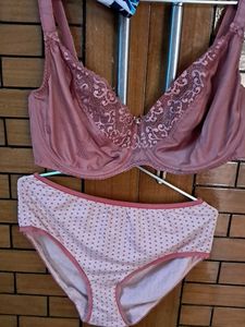 Combo Of Four Imported Fabric Bra N Panty