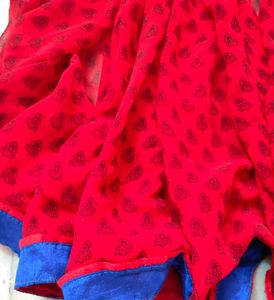 Double Colour Saree