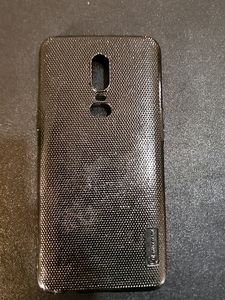 NIUKIN ONEPLUS 6 ORIGINAL PREMIUM HARD BLACK COVER