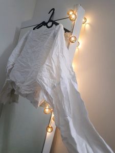 Pure Cotton - Thick White Korean Crop Top