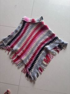 Multicolour Poncho