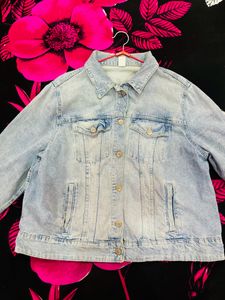 H&amp;M Oversized Denim Jacket
