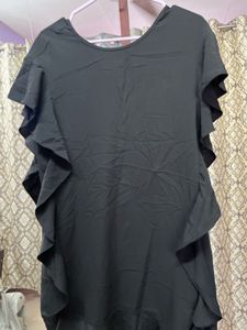 Black Ruffle Dress