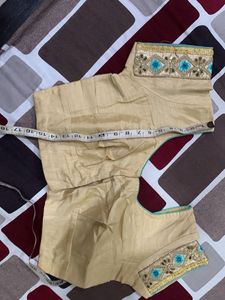 Elegant Turquoise Saree