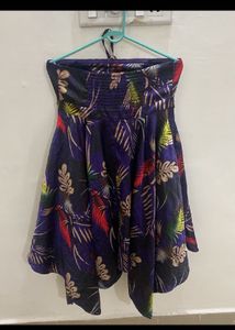 Floral Print Sleeveless Dress