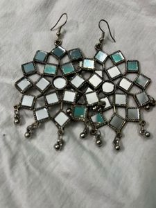 Mirror Work Earrings