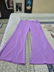 Flared Lavender Pants