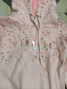 Pink Graphic Hoodie