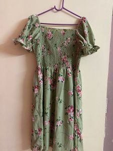 Tokyo Talkies Green Dress