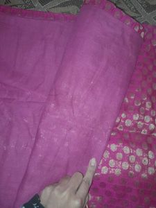Pink Embroidered Kurta