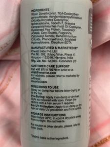 Heat Protection Spray For All Hair Types