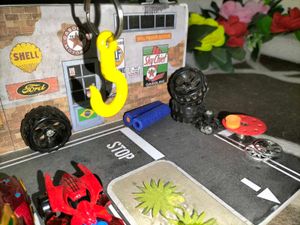 3D Hotwheels DECORATIVE Garrage Wooden