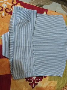 Striped Button-Down Shirt