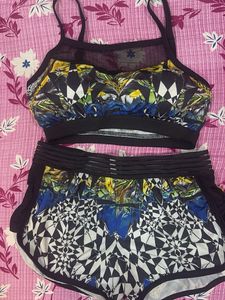 Printed Swimwear Set/bikini