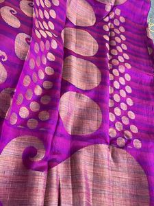Purple Zari Saree