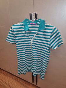 Striped Polo Shirt