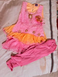 Girls&#39; White 3-Piece Outfit