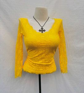 Lace Long Sleeve Top