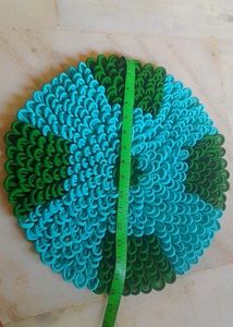 Sky and Green Colour Door mat