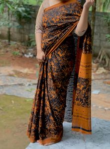 Elegant Floral Saree