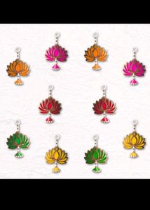 Lotus Jhumki Kamal Hanging Torans