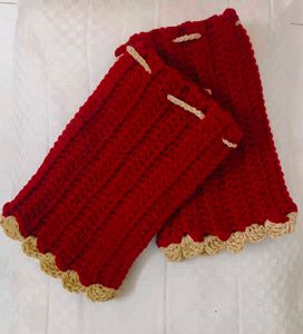 Handmade Crochet Leg Warmers