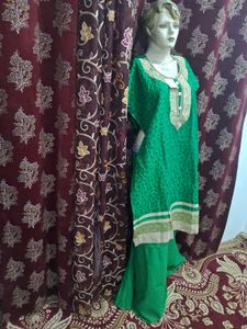 Green Kurta Set