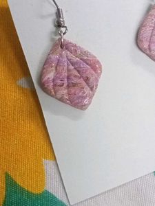 beautiful marble earrings