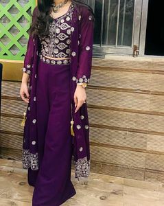 Beautiful Purple Wedding Outfit