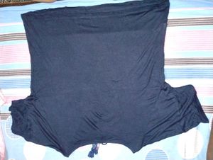 Blue Colour Crop Top