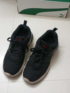 Campus Black Sports Shoes