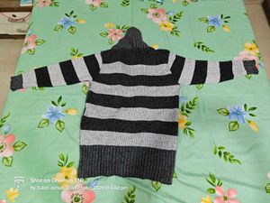 Striped Knit Cardigan