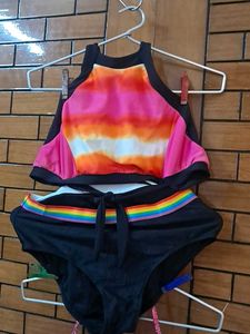 Combo Of Four Imported Fabric Bra N Panty