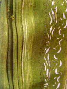 Elegant Green Printed Saree