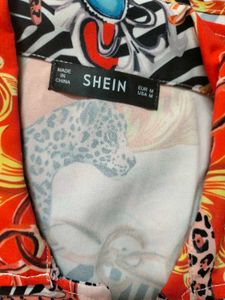 SHEIN ROYALTY CHAIN S/S BEACHPOLO