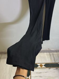 Black Flared Pants