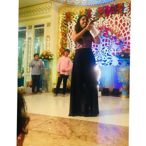 Sequin Bodice Maxi Dress