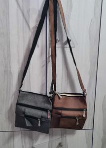 Pair Of Regular Use Sling Bags