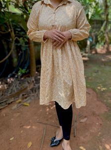 Floral Print Shirt Dress