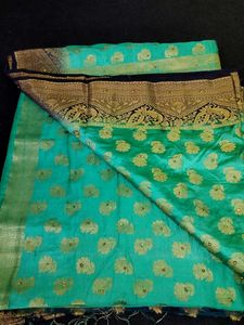 Silk Green Saree